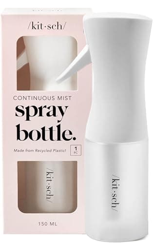 Kitsch Fine Mist Spray Bottle for Hair 150 ml - White