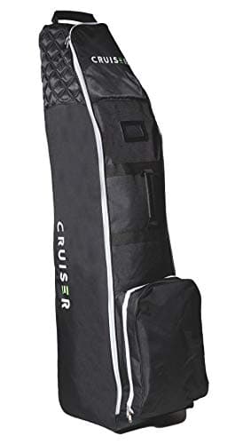 CRUISER GOLF Golf Travel Cover Bag - Lightweight Deluxe Padded Wheeled Flight Case with Wheels