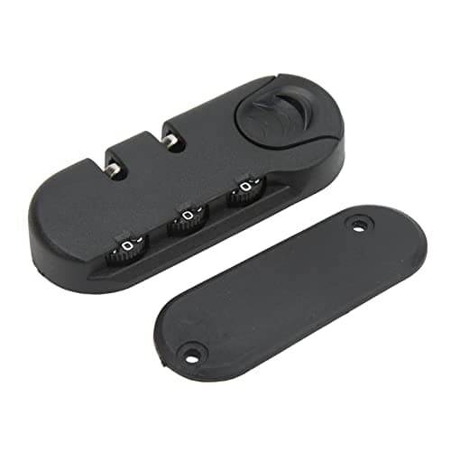 Luggage Lock, Suitcase Password Lock, 3 Digits Zinc Alloy Travel Luggage Code Lock Replacement Customs Lock Security Lock for Toolbox Storage Bag Travel Business