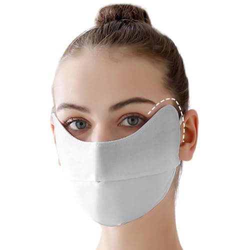 UV Protection Face Masque Reusable 3D Lightweight Sun Shield Face Cover