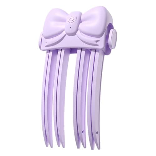 Root Lift Clip Rechargeable Wireless Anti-Scald Comb with 2 Heat Settings