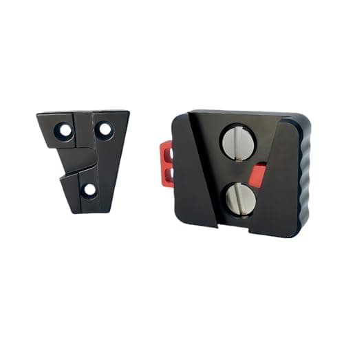 LSYRIA Mini V-Lock Assembly Kit, V-Mount Battery Plate Quick Release Set with 1/4"-20 Threaded Holes, Lightweight Aluminum Mounting System for Camera Cages, Rigs, Monitors, and Accessories