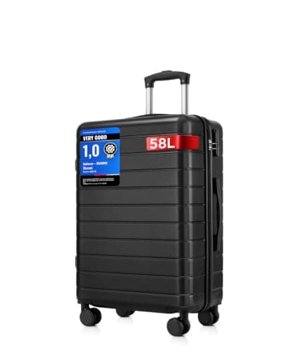 Shavont 24 Inch Medium Suitcase, ABS+PC Hard Shell Check-in Luggage