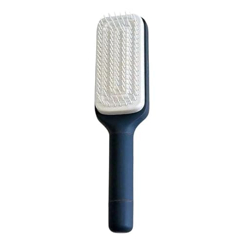 Anti-Static Hair Brush Rotating Handle Portable Anti-Static Easy Clean Comb
