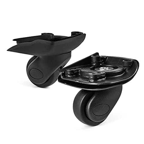 GUGULUZA Suitcase Wheel Replacement, Spare Spinner Wheel for Soft Shell Suitcase Repair, W001 Front Wheel