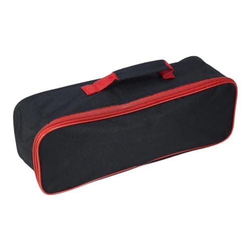 ECMQS Road-Trip Car Vacuum Organizer Bag Oxford Fabric, Red
