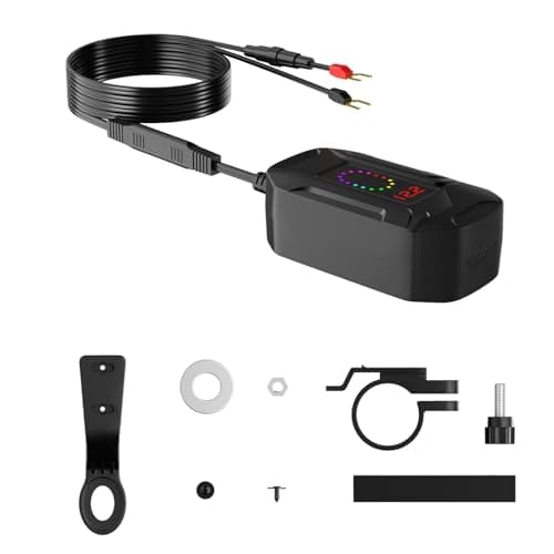 Motorcycle USB Port 12V-24V Quick Charge Waterproof Type-C Adapter