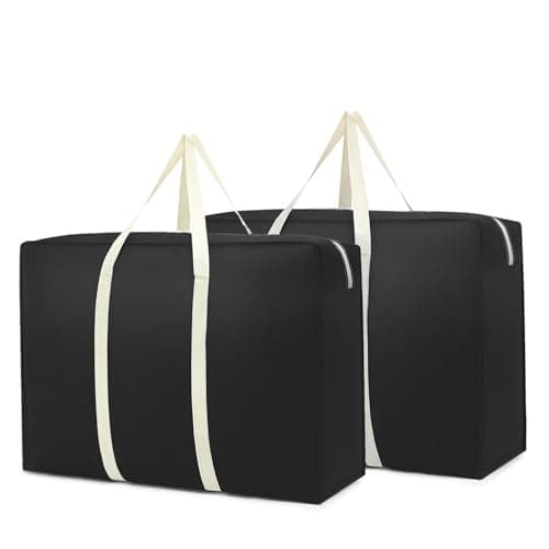 2 Pcs 89L Large Moving BagsHeavy Duty Packing Bags for Moving House Totes
