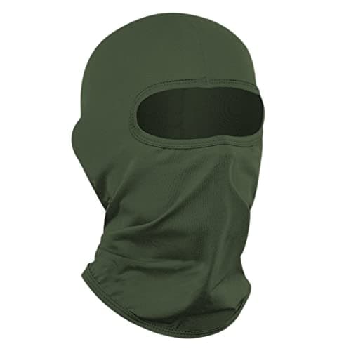 LONGKING Balaclava Face Mask for Men– Skiing, Snowboarding, Motorcycle, UV Protection & Wind Protection, Army Green