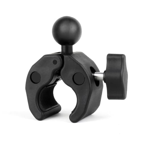 SOONSUN 1" Ball Clamp Mount for RAM Mounts B Size Socket Arm, 20-50mm Rails