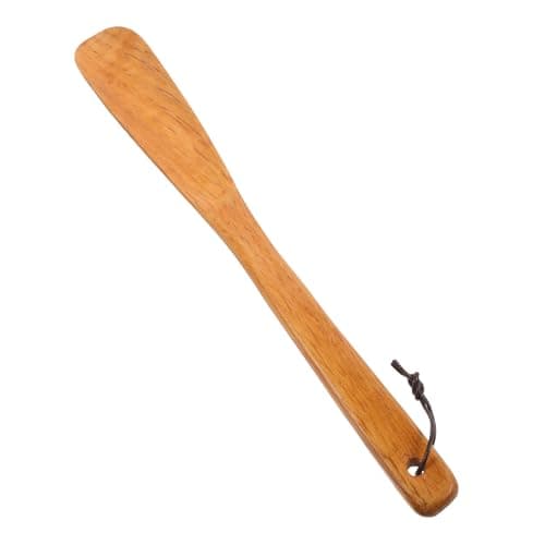 NESTINGHO Wooden Travel Shoe Horn Long Handle Bamboo Handle Comfortable Grip Simple Design for Men Women Seniors Shoes
