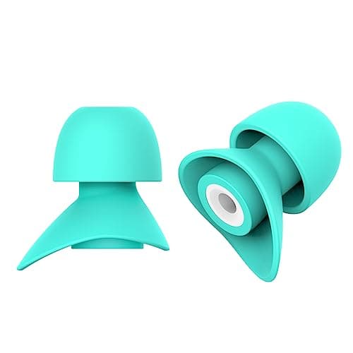 Fitciz Ear Plugs for Sleep & Noise, Zero-Pressure, Size L+M, Light Blue