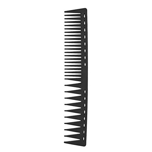 YYALYYON for Hair Styling, Carbon Fiber Material, Anti-Static, High Temperature Resistant, Wide and Dense Tooth Design, for All Hair Types