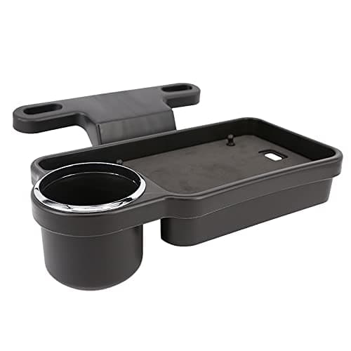 WANGCL Car Back seat Organizer with Foldable Table Tray Universal Portable Foldable Auto Headrest Drink Holder Stand Food Tray