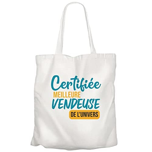 Fabulous Large shopping bag for the beach, student, certified, best seller in the world of shop, white, One Size