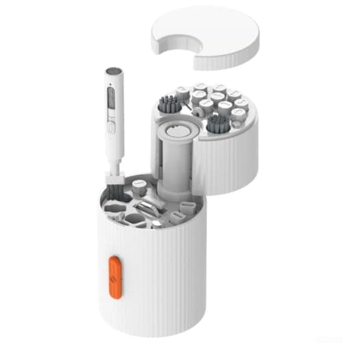 Multifunctional Electronics Cleaner Kit 13cm ABS Tool(White)