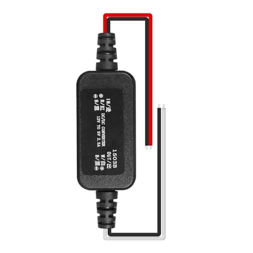 Jadeshay DC Converter,12V to 5V Converter Module Waterproof Reduced Voltage Regulator Step Down Buck Adapter Converter Power Supply for Cars Vehicles