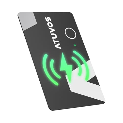 ATUVOS Wallet Tracker Card, Air tag Work with Apple Find My (iOS Only)