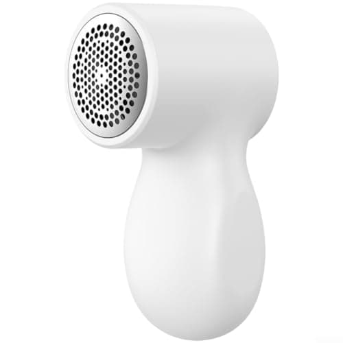 USB Charged Lint Shaver Ergonomic Handle Design(White)