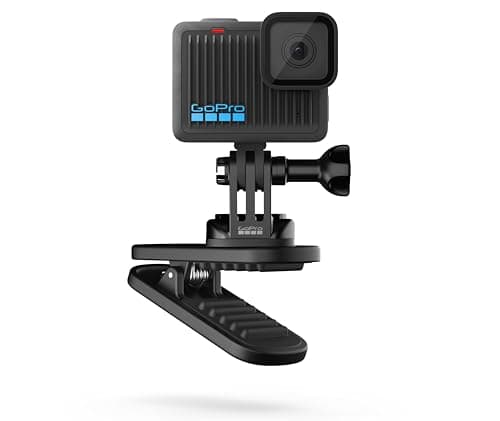 GoPro Magnetic Swivel Clip - Official GoPro Accessory, Black, ATCLP-001