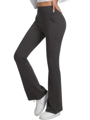 Thermal Leggings Women Fleece Lined Flared Leggings Women pants Winter