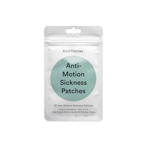 Kind Patches Anti-Motion Sickness Patches with Natural Active Ingredients