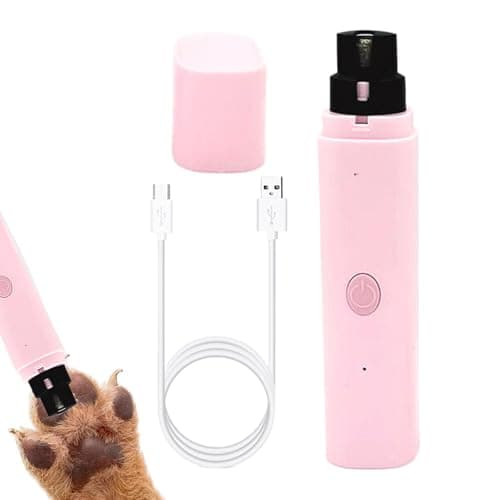Electric Pet Nail Grinder USB Rechargeable Claw Grooming