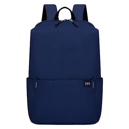 Blue Kids Backpack Anti Theft Rucksack Travel Shoulder Bag Small Casual Daypacks School Bag for Girls Ladies Fashion Handbag Rucksack Bags Lightweight Backpack for Travel College Work Back to Schoo