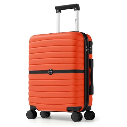 Kono Cabin Hard Shell Suitcase, Lightweight ABS+PC Carry On Hand Luggage