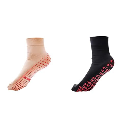 Heated Socks for Men Rechargeable, Electric Foot Warmer Rechargeable Electric Heating Socks Winter Socks Men Mens Walking Socks Socks Women for Sport Outdoor Camping Hiking Gifts