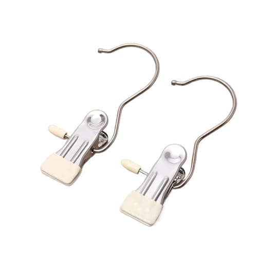 30PCS Stainless Steel Heavy Duty Clothes Clips for Laundry Socks Travel