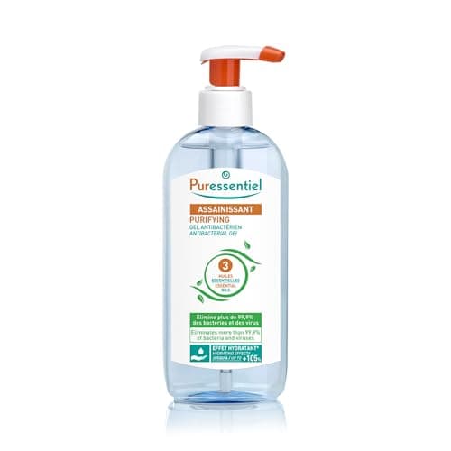 Puressentiel Natural, Hydrating Antibacterial Gel 250ml with Essential Oils