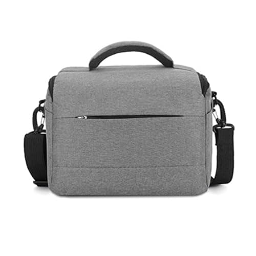 YRREATY Projector Bag Compact Shockproof Case Grey Travel