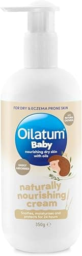 Oilatum Baby Naturally Nourishing Cream, 1x 350g Pump Bottle