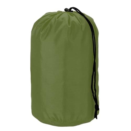 YELARXI Stuff Sack with Toggle, 7x13Inch (Dark Green)