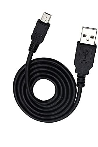 iTechCover® USB Cable Charging Cord/Charger Power Lead Wire for Juice Jumbo Marshmallow Speaker/Black / (1m / 3.3ft)