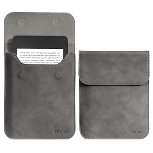 TiMOVO 6 Inch Protective eReader Sleeve, Space Gray