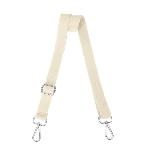 sourcing map Wide Shoulder Strap,2.5cm Crossbody Purse Strap Beige