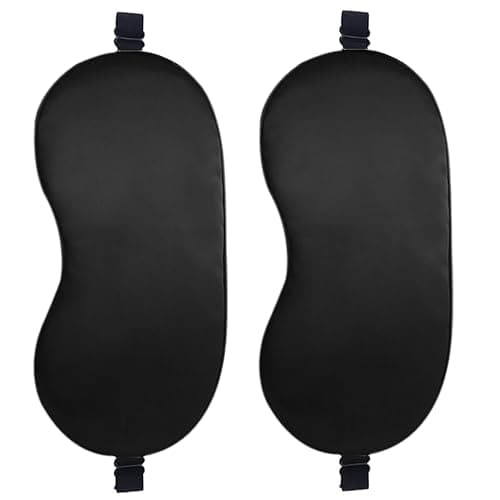 Luoqun88 100% Blackout Sleep Mask—Zero Eye Pressure Eye Mask