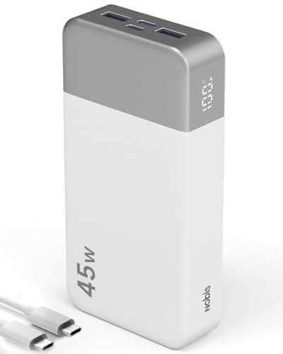 NOBIS 45W Power Bank Fast Charging 20000mAh Portable Charger