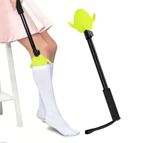 TEUYOE Compression Sock Aid, Adjustable 16-27 inch for Seniors
