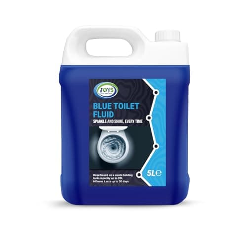 Blue Chemical Toilet Fluid 5L For Motorhomes & Caravans | Eco-Friendly, Odour Eliminator | Up to 50 Treatments