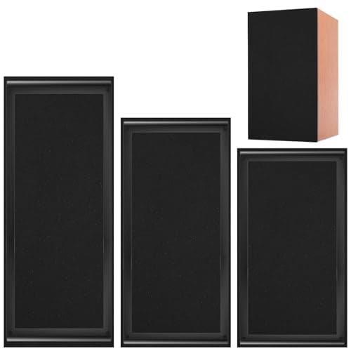 ADLABLD Speaker Fabric Black Speaker Grill Cloth, 67"x20" Speakers Grill Cloth Fabric 3D Mesh Acoustic Box Cover, Tulle Subwoofer Stereo Fabric' Replacement for Home and Automotive