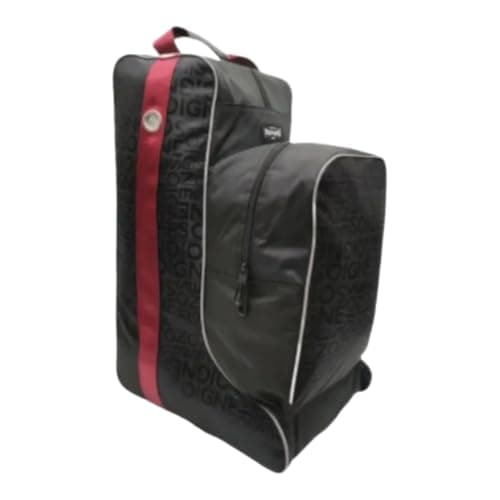 Fenteer Horse Riding Tall Boot Bag, Tall Boots Carry Pouch Organizer Oxford Home Protection Equestrian Pack Equipment Portable Carry Pouch for Sports Shows Trip Shoes,Red