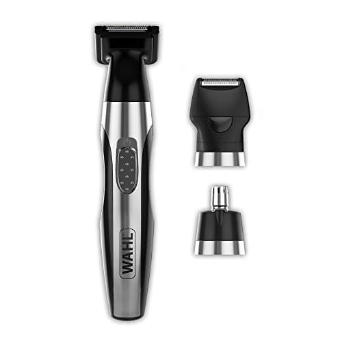 Wahl Ultimate Travel Kit 6 in 1 Multigroomer, Men’s Beard and Stubble Trimmer, Body Hair Trimmers for Men, Male Grooming Kit, Multi Grooming Tools, Travel Groom Kit