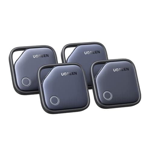 UGREEN FineTrack 4 Pack Tracker Tag Compatible with Apple Find My