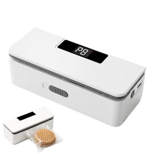 Mini Bag Sealer Heat Machine 8 Adjustable Gears, Handheld Bag Sealer, Dual-Purpose Sealing &cutting, Magnetic Storage, Bag Sealers for Chips, Snacks & Plastic Bags