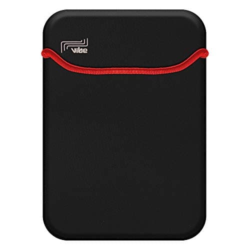 Vibe 10 inch Neoprene Case Sleeve, Compatible for Surface Go 10", iPad Air, iPad 2,3,4 9.7, Samsung Tab A7, Tablet Galaxy Tab E 9.6 & HUAWEI MediaPad Black