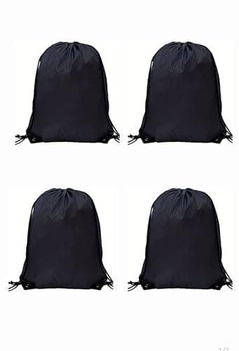 ANZEE Drawstring PE Gym Bag for Kids Adults Pull Rope Fitness Bag String Ideal for School, Travel, Swimming, Instructor bag Beach, Holidays, Shopping, Yoga and Various Activities Bags Set (PACK OF 1)