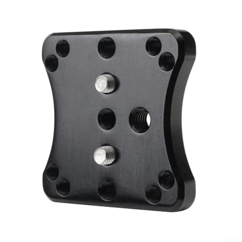 konyyukegt 12Mm For GPS Mount Clamp Bracket,For Honda Africa Twin CRF1000L 2016-2017, Aluminum Alloy, AMPS Pattern Navigation Holder Base, Black Motorcycle Accessory,
